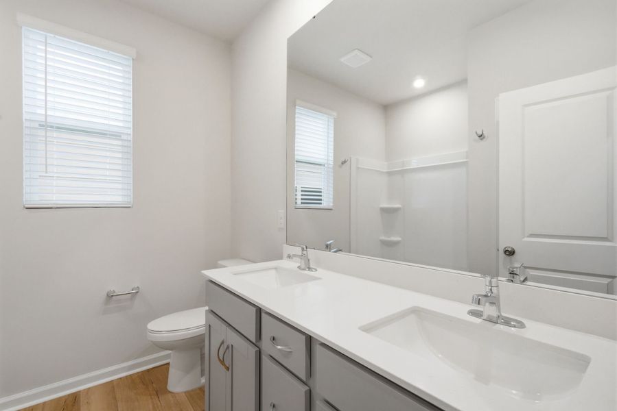 Furnished interior view inside a new home in Westfall, Gastonia (Image 9).
