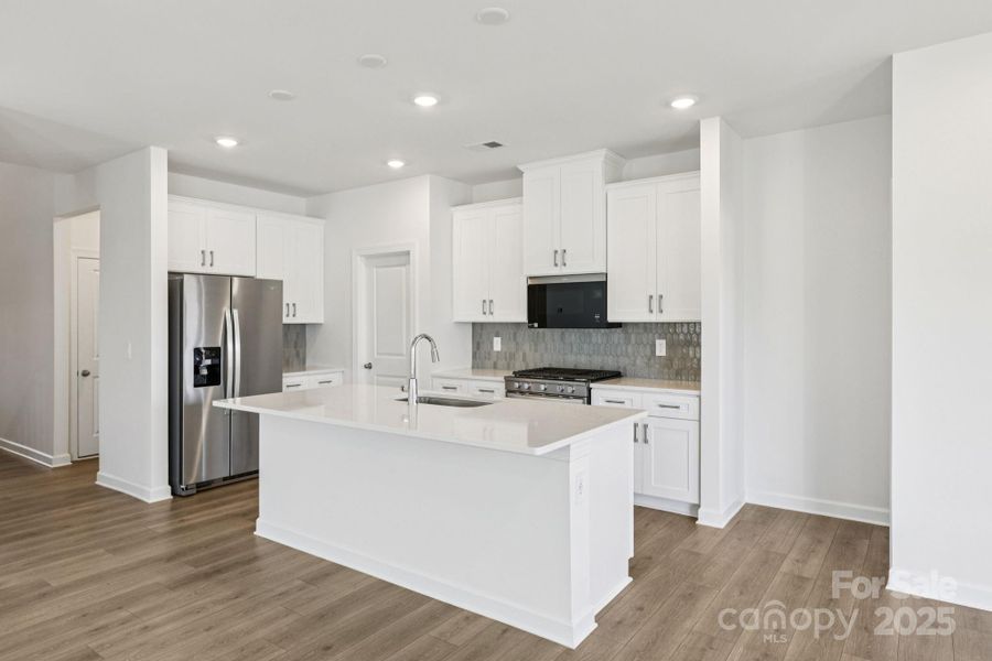 Furnished interior view inside a new home in Brighton Springs, York (Image 11).