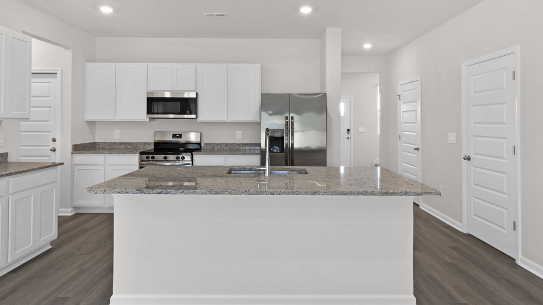 Furnished interior view inside a new home in Bailey Park, Fayetteville (Image 4).