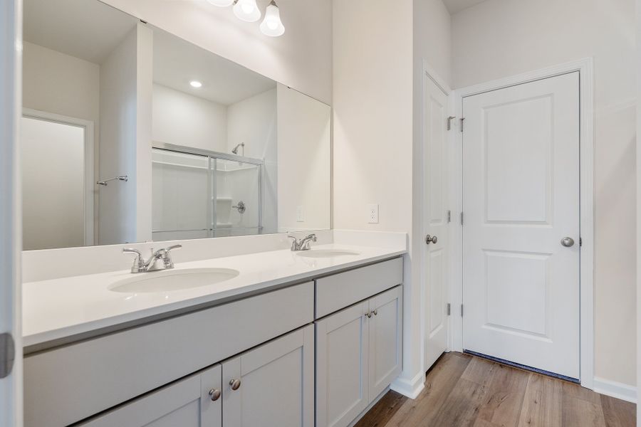 Furnished interior view inside a new home in Edwards Station, Taylors (Image 10).