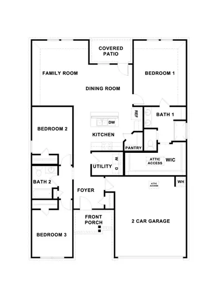 2D floor plan layout of this home in Trace, San Marcos, TX (Image 4). 2D floor plan layout of this home in Trace, San Marcos, TX (Image 4).