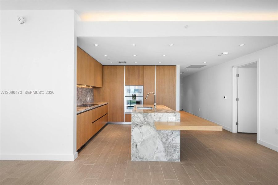 Furnished interior view inside a new home in , Miami Beach (Image 8).