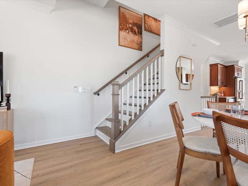 Furnished interior view inside a new home in Southmont, Charlotte (Image 16).