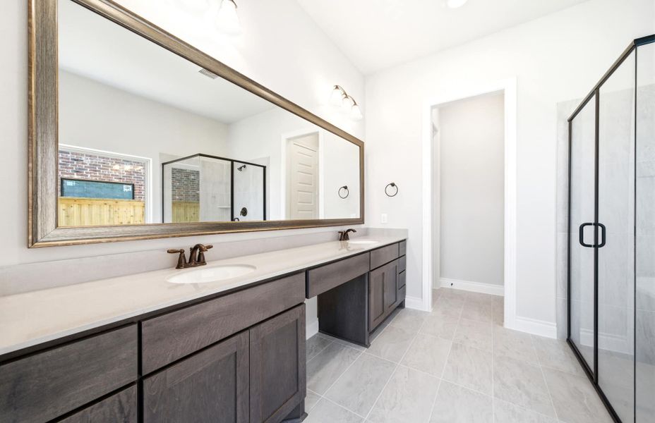 Furnished interior view inside a new home in Bridgeland 60′, Cypress (Image 19). Furnished interior view inside a new home in Bridgeland 60′, Cypress (Image 19).