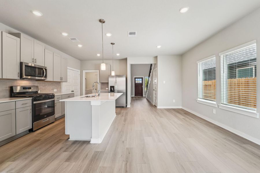 Photo is not of the actual home but is an inspirational photo of builder’s model home and may depict options, furnishings, and/or decorator features that are not included.