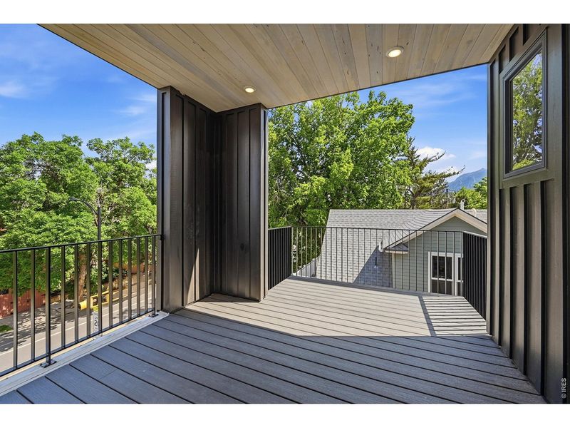Exterior details and patio area of a home in , Boulder (Image 27).