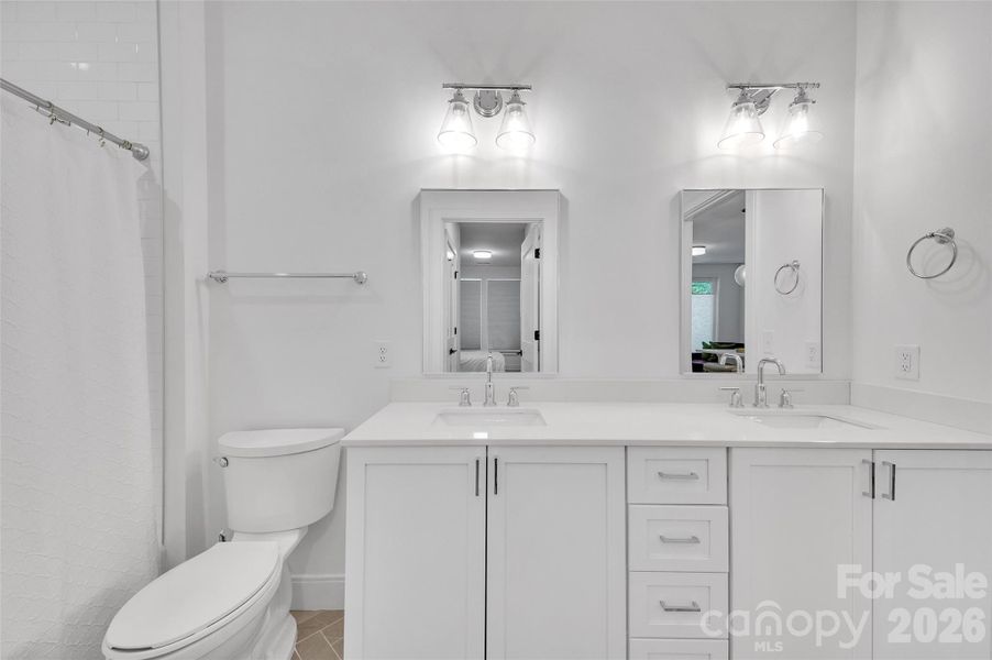 Furnished interior view inside a new home in , Charlotte (Image 19).