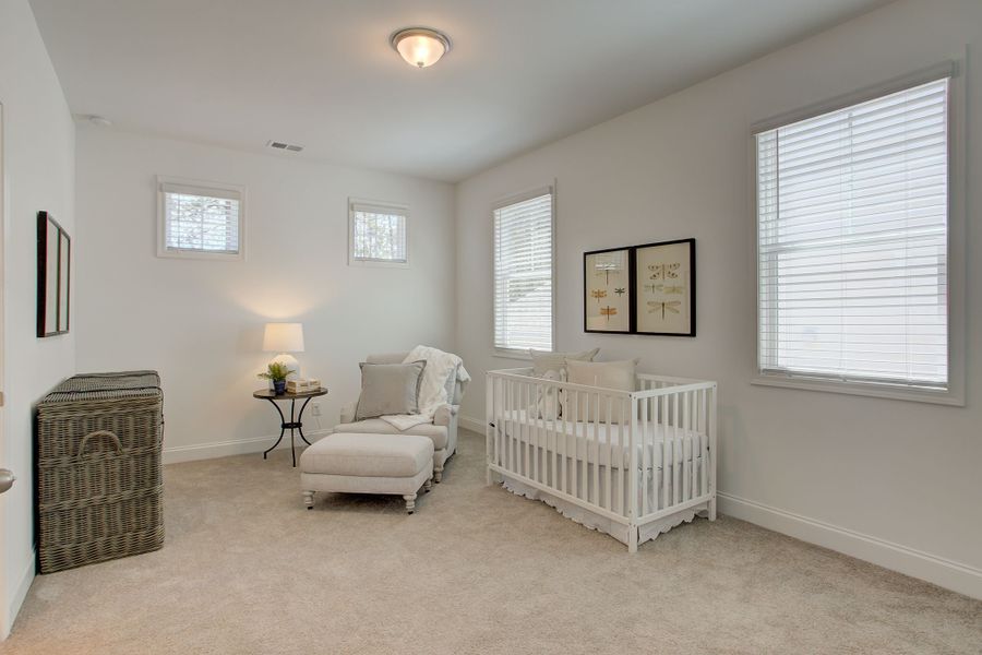 Bedroom #2 with a jack and jill bathroom