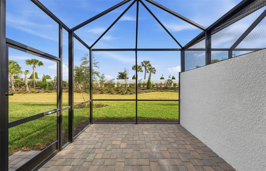 Exterior details and patio area of a home in Talon Preserve on Palmer Ranch, Nokomis (Image 24).