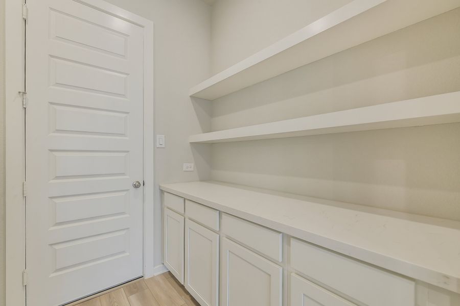 Furnished interior view inside a new home in Summer Place  35', Montgomery (Image 14).