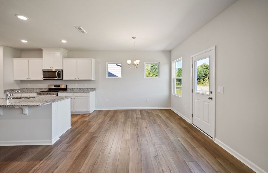 Spacious, unfurnished interior of a new home in Cambria, Garner (Image 22).