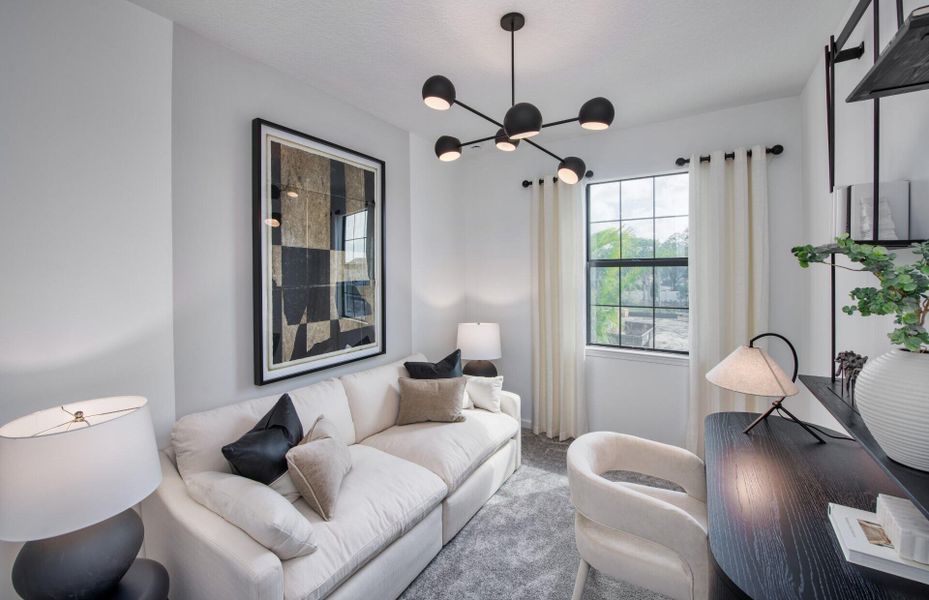 Furnished interior view inside a new home in Camellia, Stuart (Image 13).