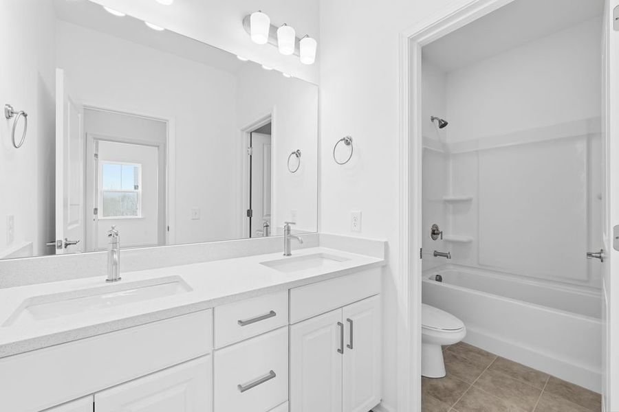 Furnished interior view inside a new home in Ridge at Sugar Creek, Indian Land (Image 7).