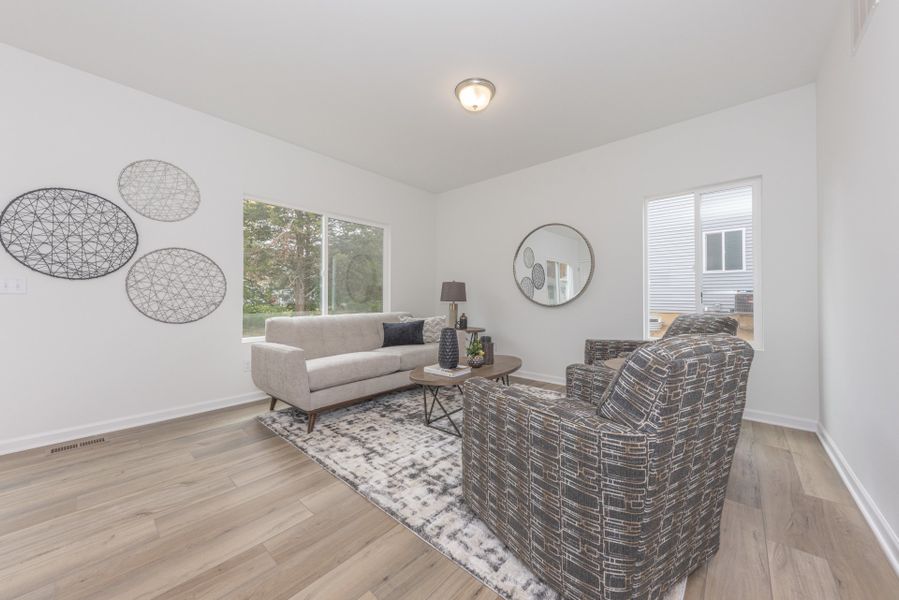 Representative furnished interior of a home built from the The Hartwell by Norfolk Homes in Individual Homes - Jackson County, Jackson (Image 18).