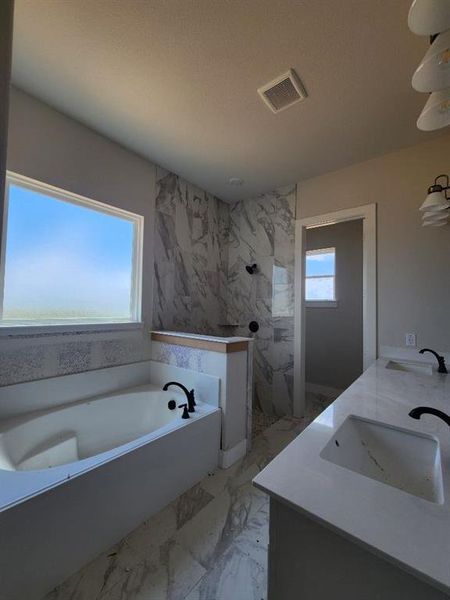 Furnished interior view inside a new home in Rocky Top, Krum (Image 4).