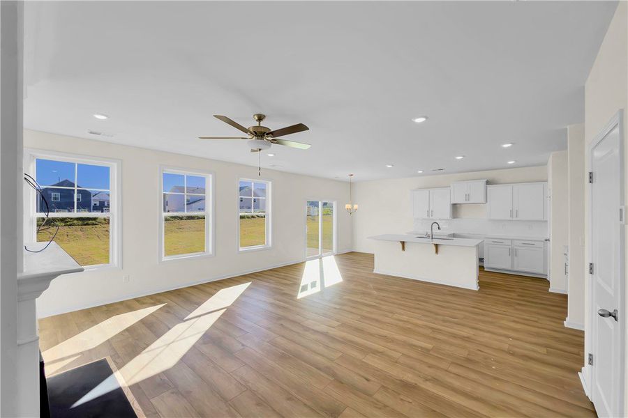 Spacious, unfurnished interior of a new home in Brownstone Park, Easley (Image 15).