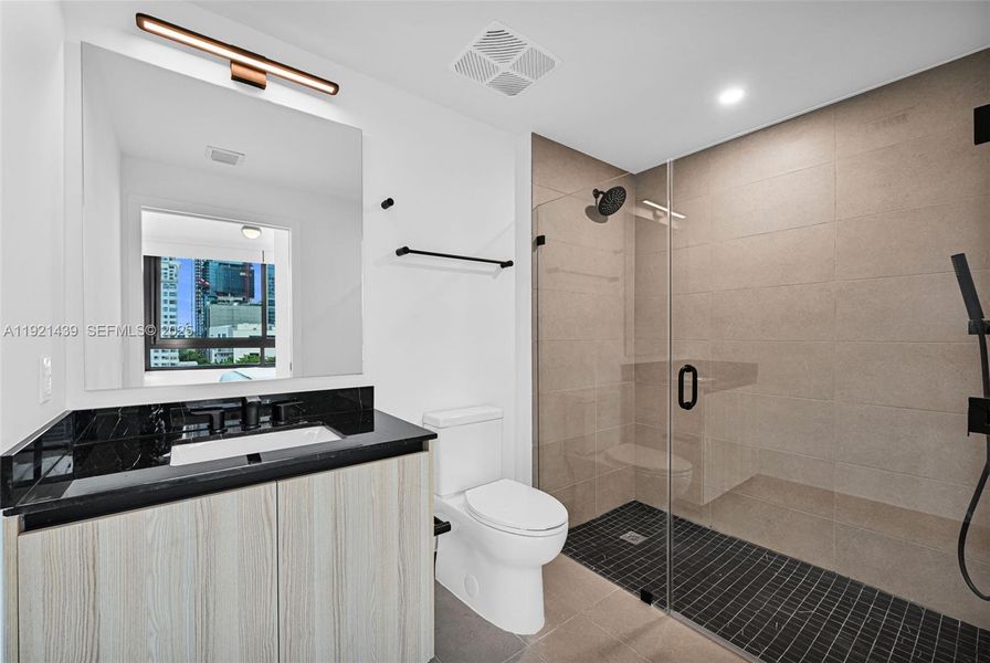 Furnished interior view inside a new home in , Miami (Image 17).