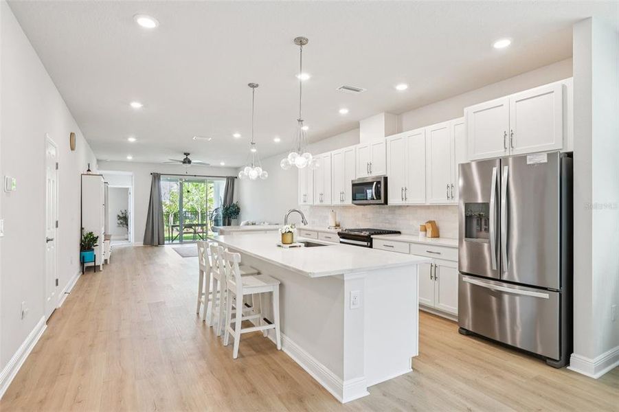 Furnished interior view inside a new home in Waterset Garden Series, Apollo Beach (Image 19).