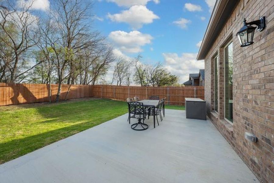 Exterior details and patio area of a home in , Waco (Image 23).