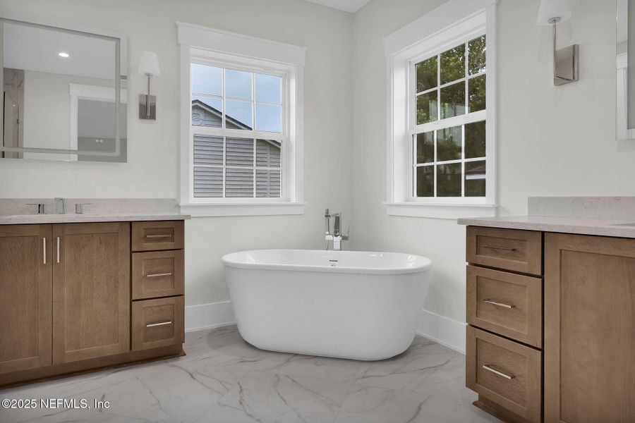 Furnished interior view inside a new home in , Atlantic Beach (Image 13). Furnished interior view inside a new home in , Atlantic Beach (Image 13).