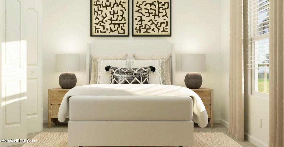 Furnished interior view inside a new home in Silver Meadows at SilverLeaf, St. Augustine (Image 6).