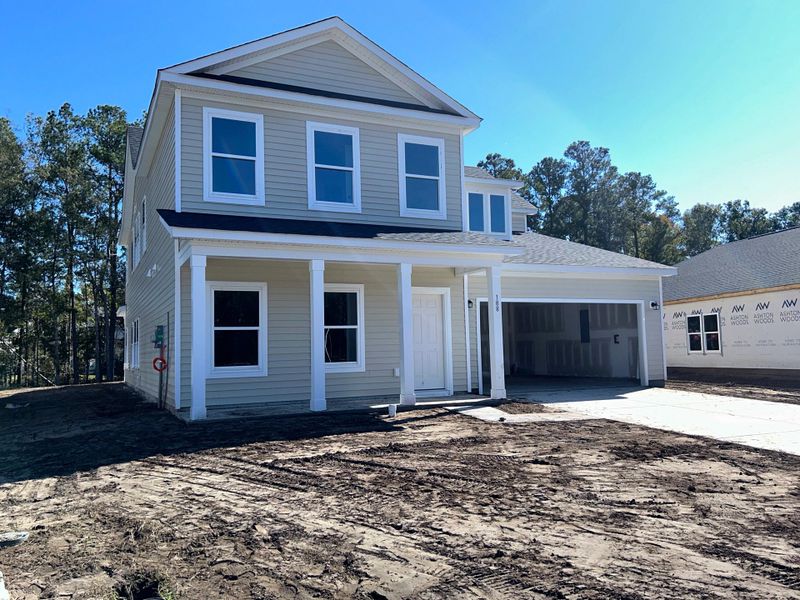 In-progress construction of a new home in Trieste at Bella Vita, Myrtle Beach, SC (Image 4).