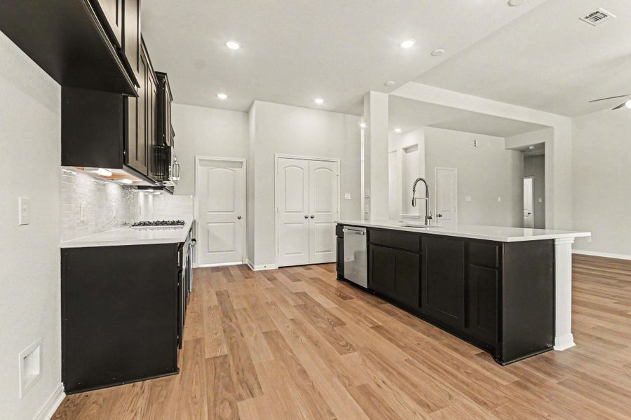 Furnished interior view inside a new home in , Bay City (Image 6).