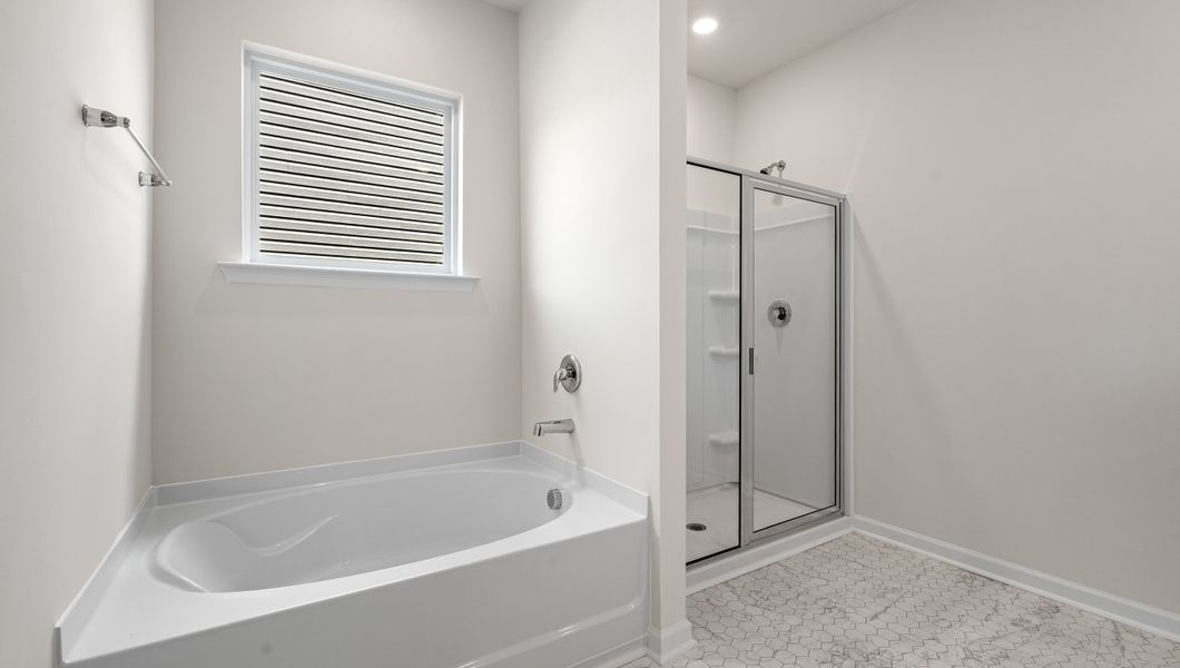 Furnished interior view inside a new home in Durbin Meadows Traditions, Fountain Inn (Image 7). Furnished interior view inside a new home in Durbin Meadows Traditions, Fountain Inn (Image 7).