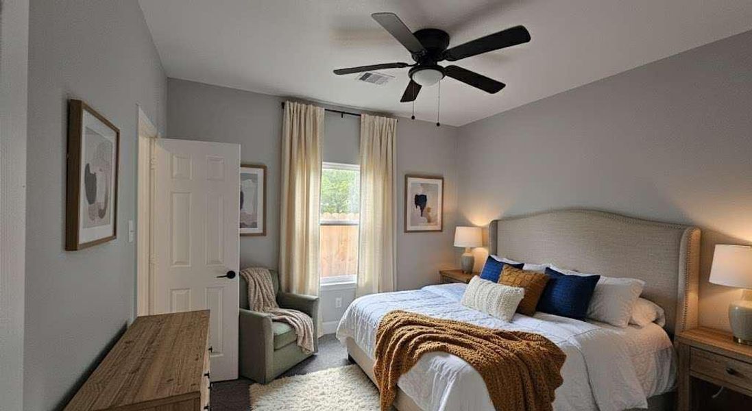 Furnished interior view inside a new home in , Houston (Image 6). Furnished interior view inside a new home in , Houston (Image 6).