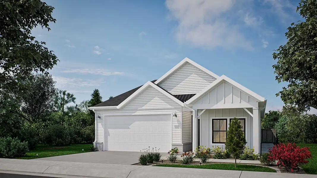 Representative exterior photo of a completed home built from the Gladstone by Epcon Communities in Chipeta Hollows, Grand Junction, CO (Image 9).