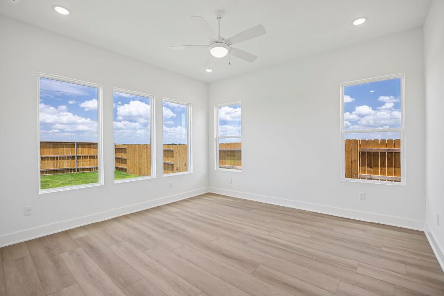 Spacious, unfurnished interior of a new home in Freedom at Anthem, Kyle (Image 22). Spacious, unfurnished interior of a new home in Freedom at Anthem, Kyle (Image 22).