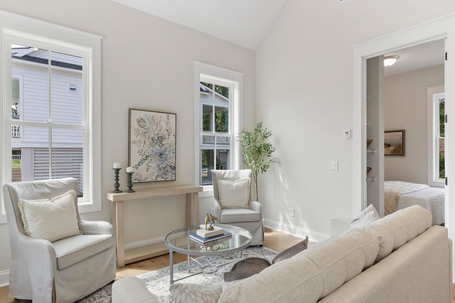 Furnished interior view inside a new home in , McClellanville (Image 13).