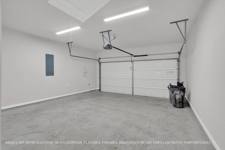 Spacious, unfurnished interior of a new home in River Ranch 55', Dayton (Image 28).