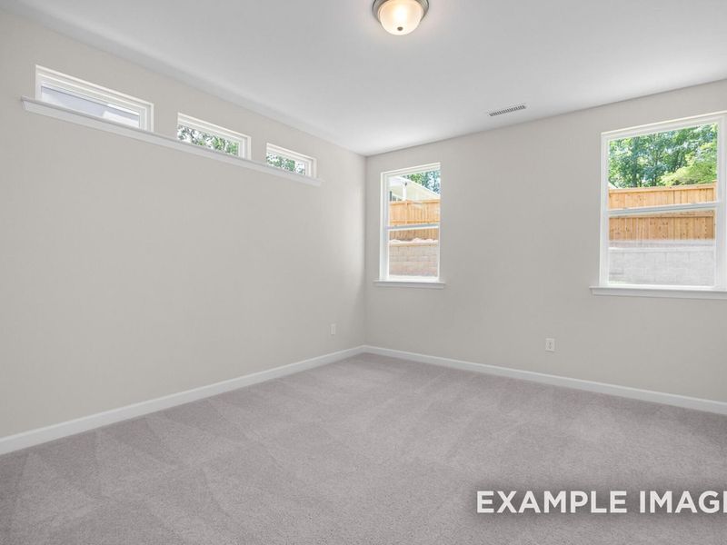 Spacious, unfurnished interior of a new home in Wendell Ridge, Wendell (Image 18).