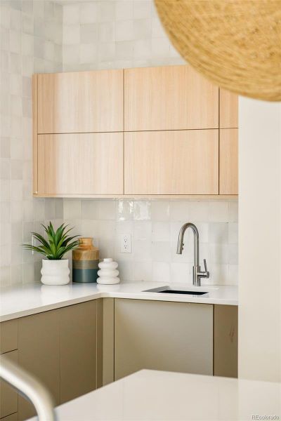 Close-up of interior finishes inside a home in , Denver (Image 23).