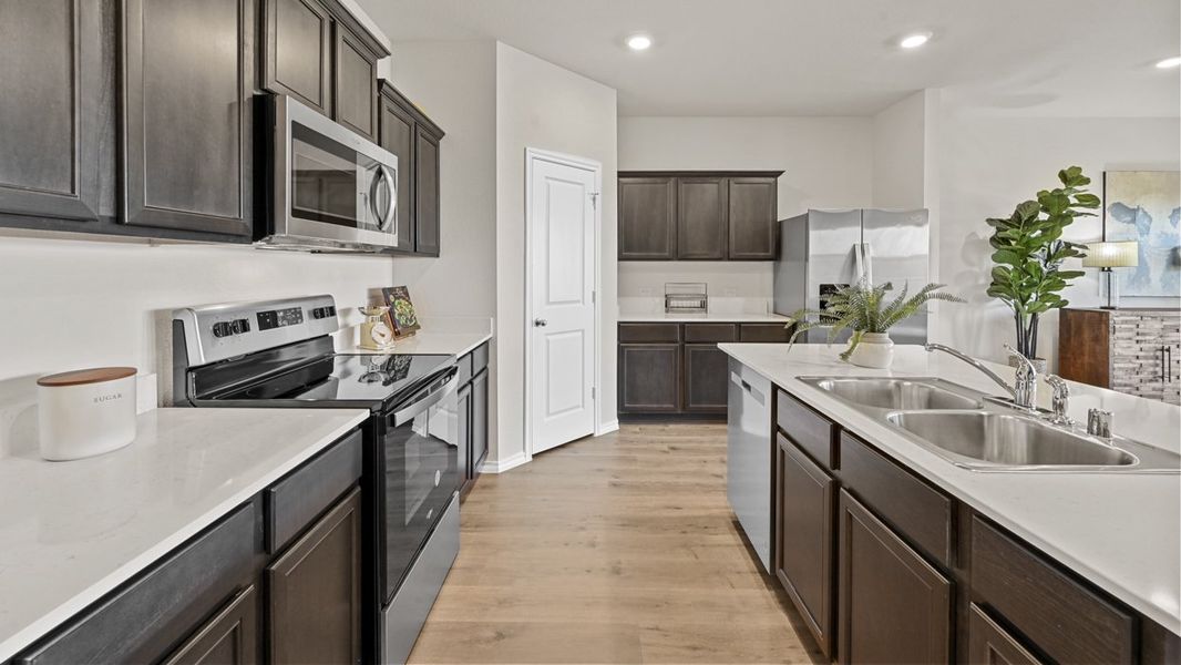 Furnished interior view inside a new home in Waverly Estates, Josephine (Image 24).