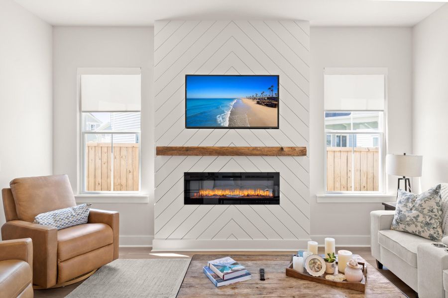 Furnished interior view inside a new home in Carnes Crossroads, Summerville (Image 27).