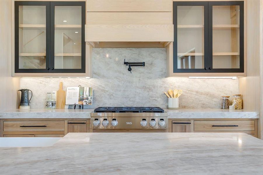 Furnished interior view inside a new home in , Weatherford (Image 37).