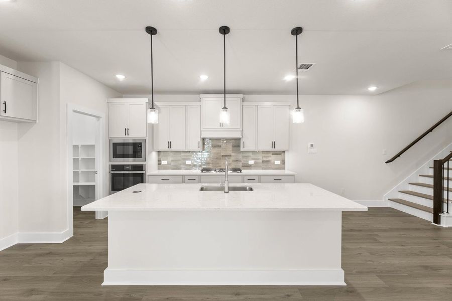 Furnished interior view inside a new home in Terrace Collection at Harvest, Argyle (Image 6). Furnished interior view inside a new home in Terrace Collection at Harvest, Argyle (Image 6).