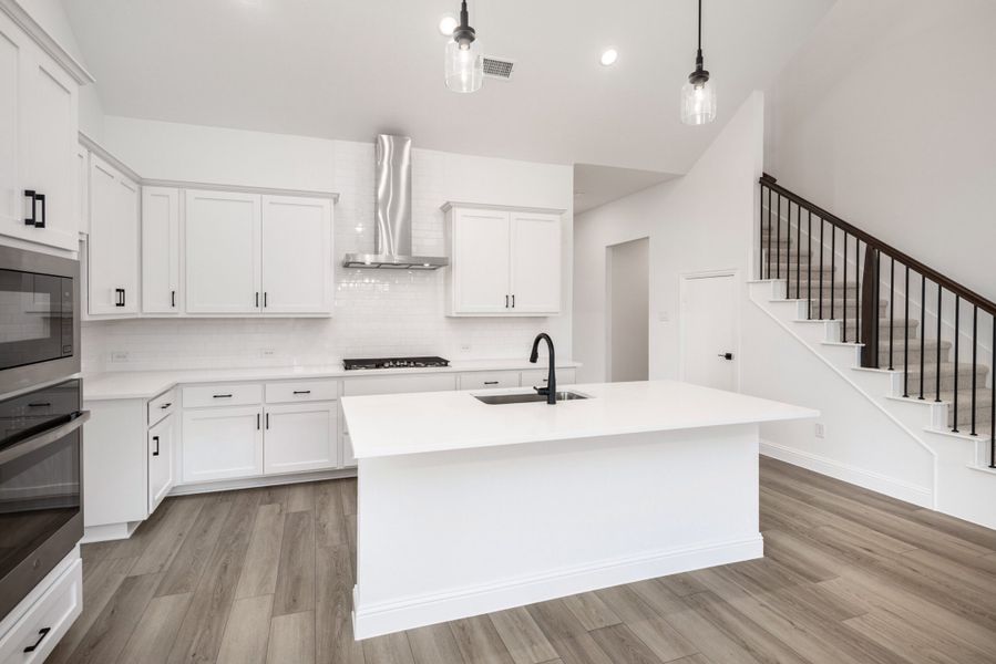 Furnished interior view inside a new home in Legacy Hills, Celina (Image 8).