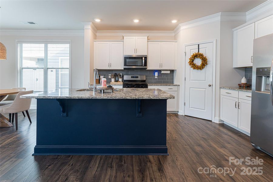 Furnished interior view inside a new home in Cantrell Hills, Hendersonville (Image 8).