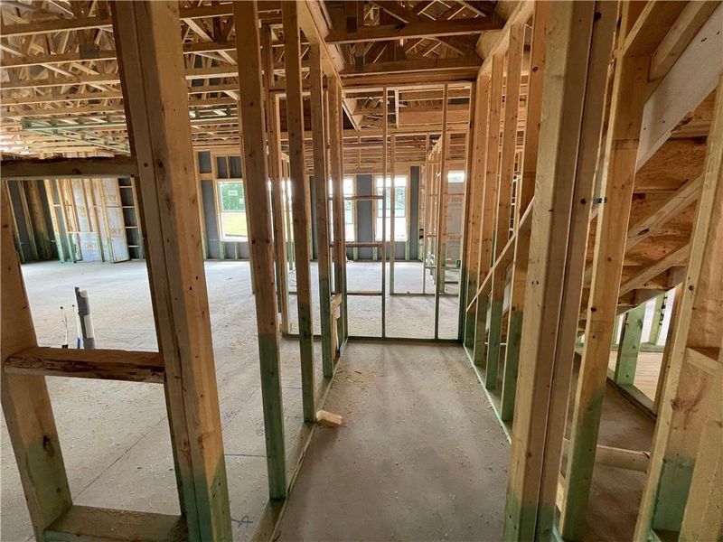 In-progress construction of a new home in , Gainesville, GA (Image 42).