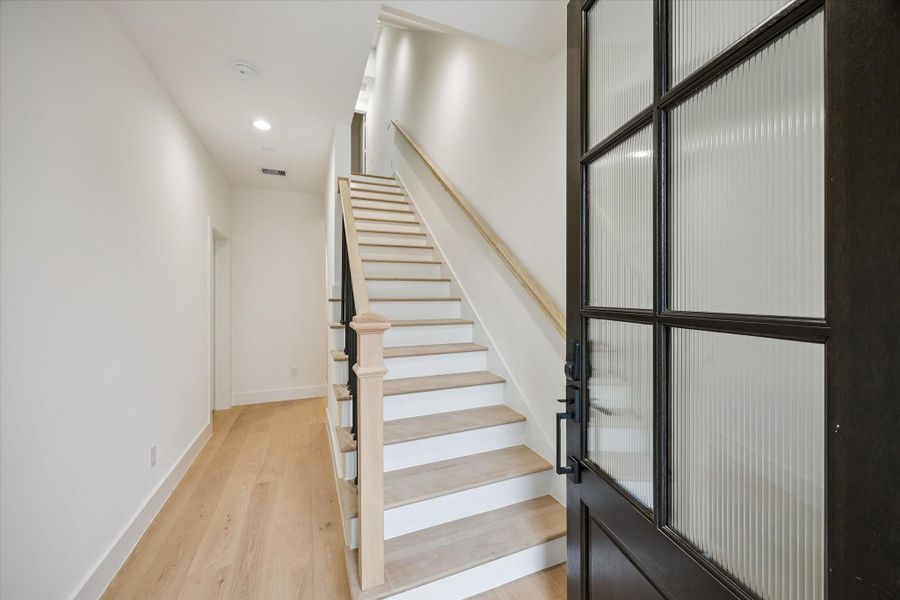 Bright and welcoming entryway with an inviting layout that sets the tone for the rest of the home.