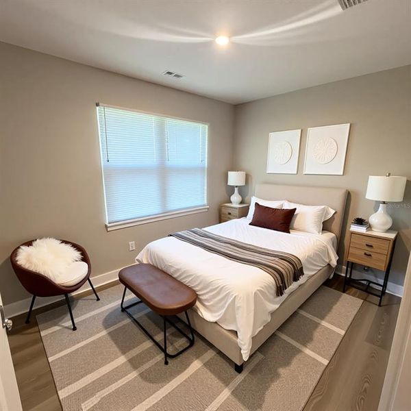 Furnished interior view inside a new home in , Ocala (Image 9).