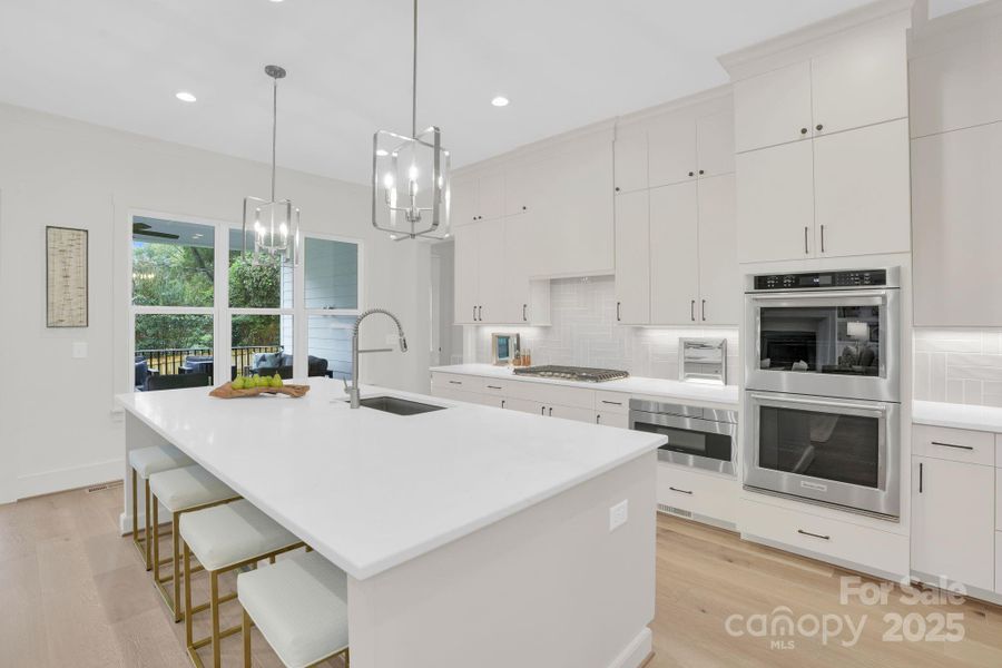 Furnished interior view inside a new home in , Charlotte (Image 5).