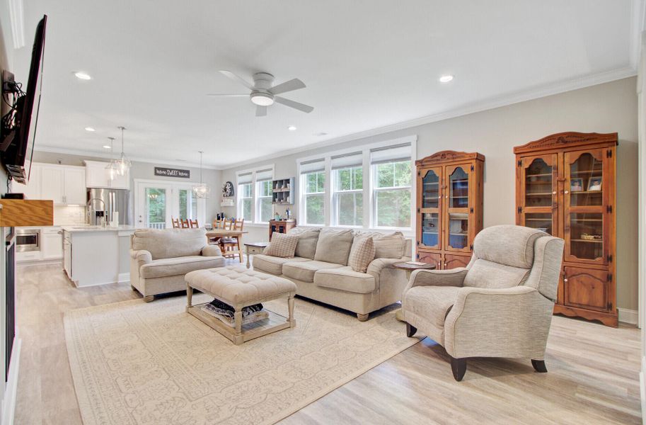 Furnished interior view inside a new home in , Ridgeville (Image 33). Furnished interior view inside a new home in , Ridgeville (Image 33).