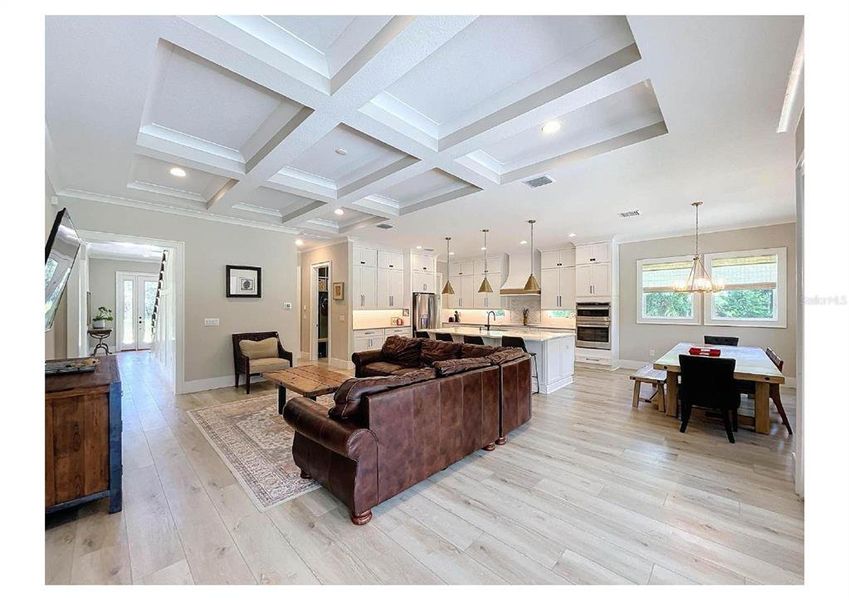 Furnished interior view inside a new home in Sunset Estates, Lutz (Image 9).