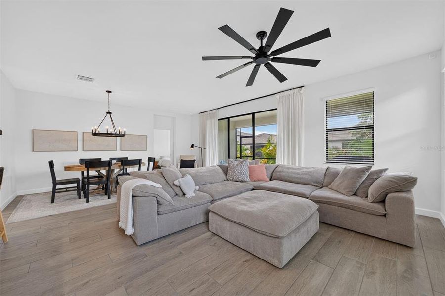 Furnished interior view inside a new home in , Bradenton (Image 55). Furnished interior view inside a new home in , Bradenton (Image 55).