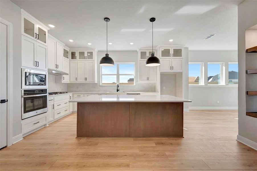Furnished interior view inside a new home in Pecan Square - Gardens, Northlake (Image 8).