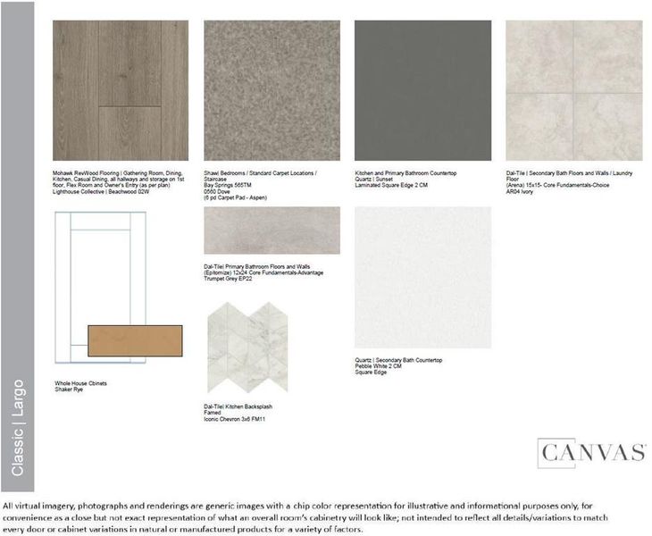 Design Selections - This home is currently under construction - selections are subject to change